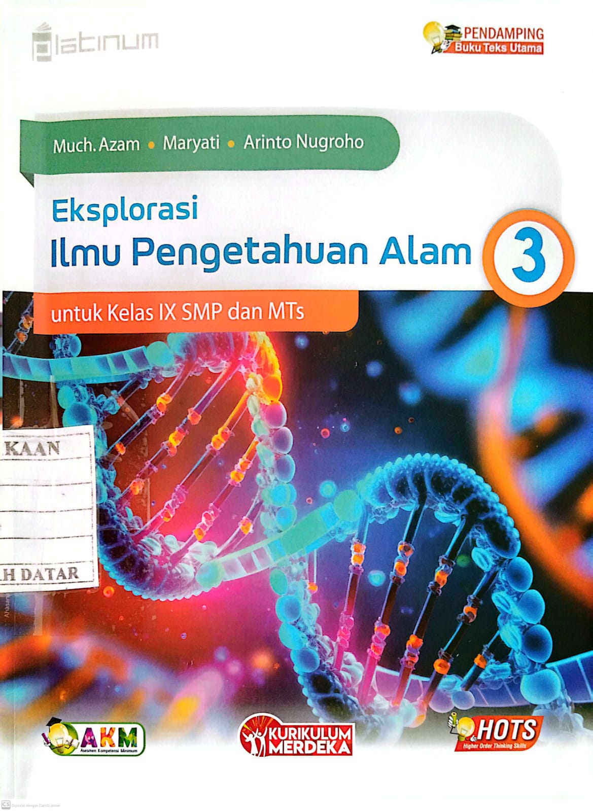 EKSPLORASI ILMU PENGETAHUAN ALAM KELAS IX